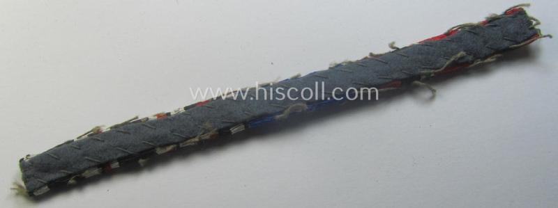 8-pieced WWI- (ie. WWII-) period ribbon-bar (ie. 'Feld- o. Bandspange') showing an: 'EKII. Kl.', a: 'KvK II.Kl. m. S., a: 'FKK m. S.', 2x WH 'DA', a: Czech 'Anschluss'-medal with 'PB-Spange' and 2 Austrian awards