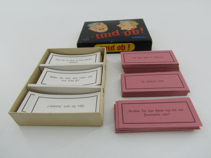 German Cardgame 'Und ob!'