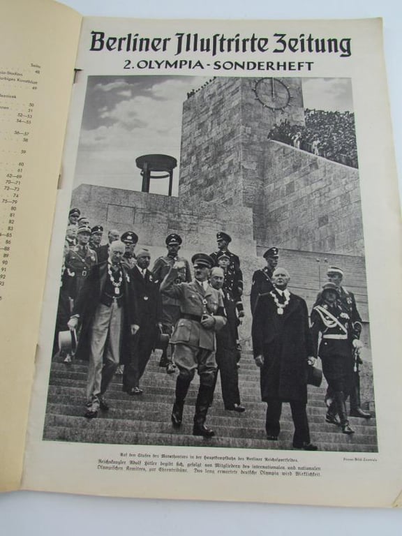 Berliner Illustrirte Zeitung; 1936 Olympics in Berlin: Olympia- Sonderheft