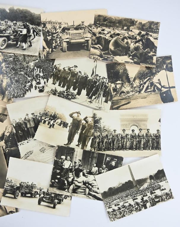 French WW2 Picture set 'Liberation of Paris'