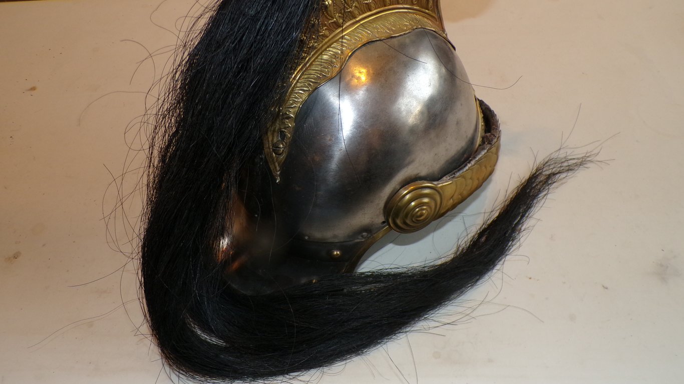French M1874 Matching Cuirasse and Helmet