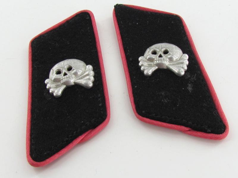 Wehrmacht (Heer) Panzer collar-tab set
