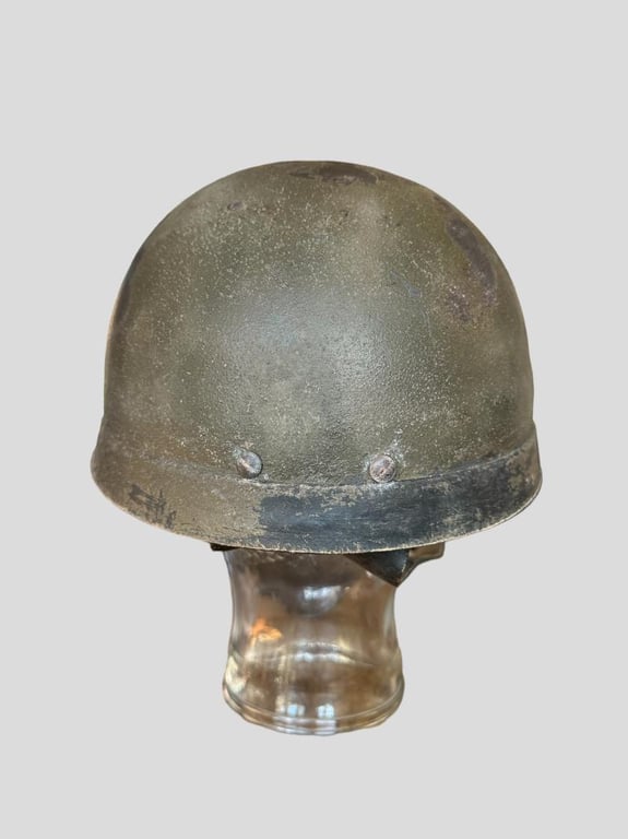 British Airborne Fibre Rim Helmet -1942-