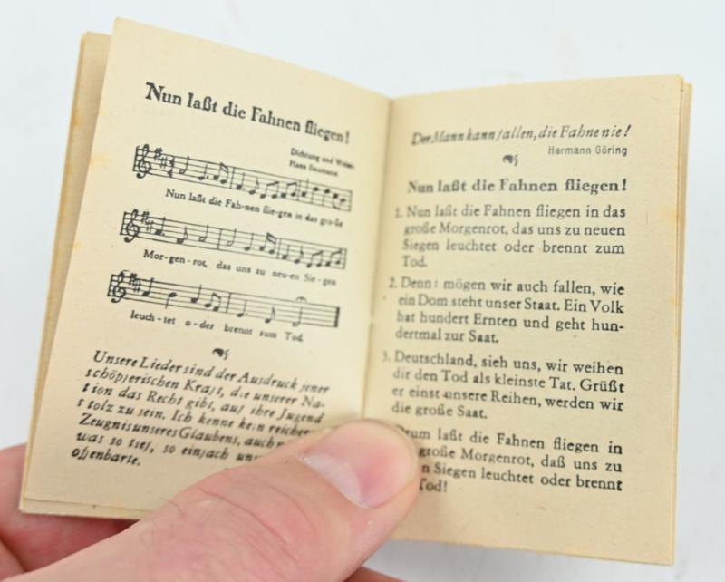 German WHW Pocket Booklet 'Das Deutsche Lied'
