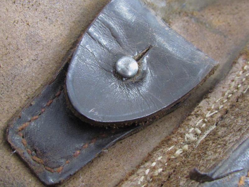 WW1 Hardshell P08 Luger Holster Dated 1915