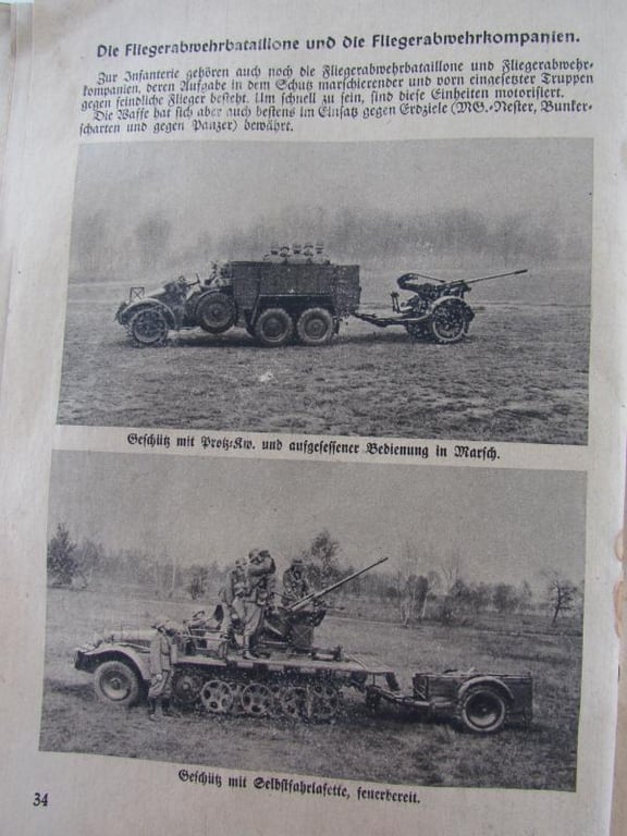 Book : Die Infantrie : Weapons Booklets of the Army