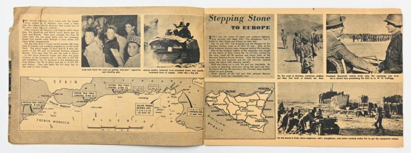 US WW2 Booklet 'Mission Accomplished'