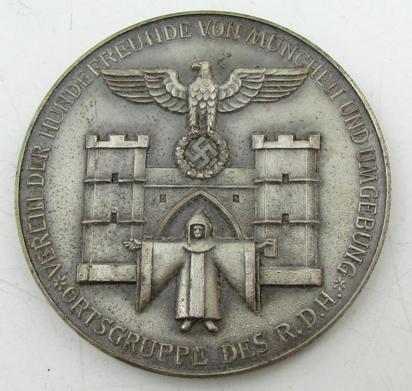 Commemorative Table Medal – Verein der Hundefreunde von München und Umgebung