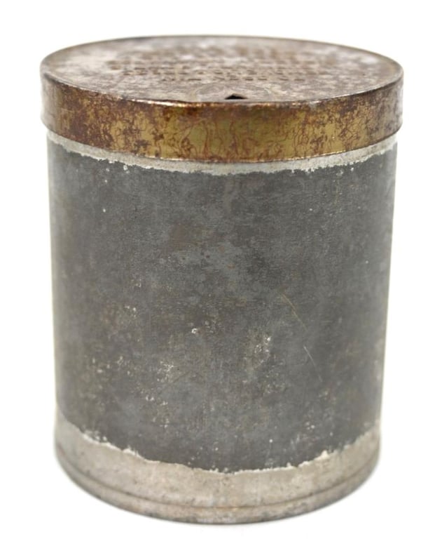 British WW2 Tin Can of Cigarets Players Navy Cut
