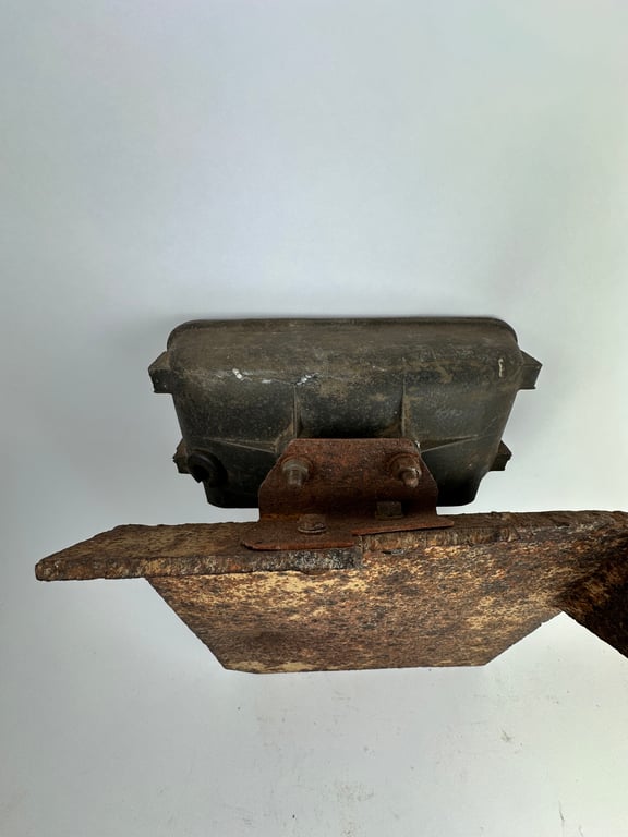 WW2 "panzer fender" with orginal rear Notek.