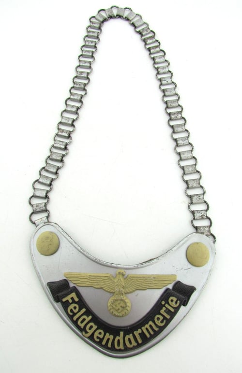 Wehrmacht 'Feldgendarmerie' Gorget "Assmann"