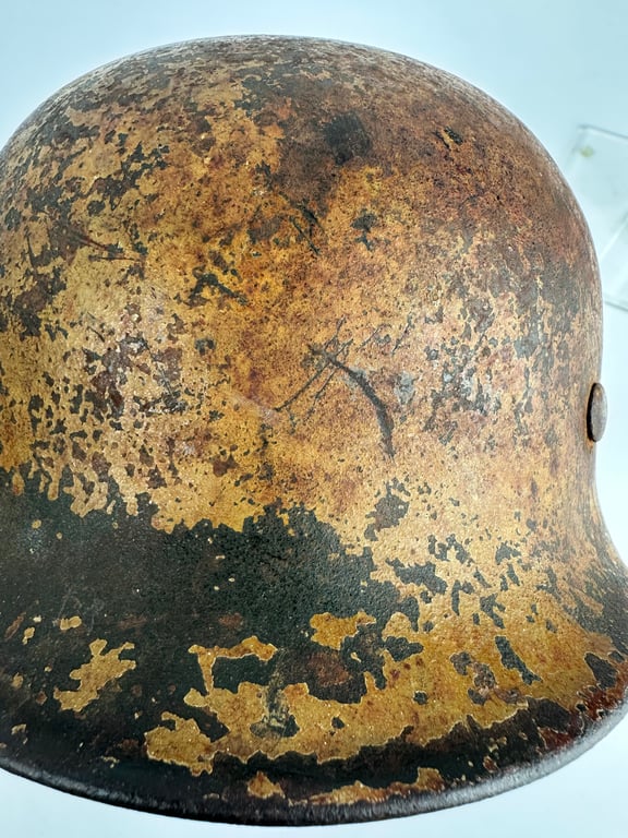 Untouched M40 Luftwaffe "Dak/Tan Camo"Helmet