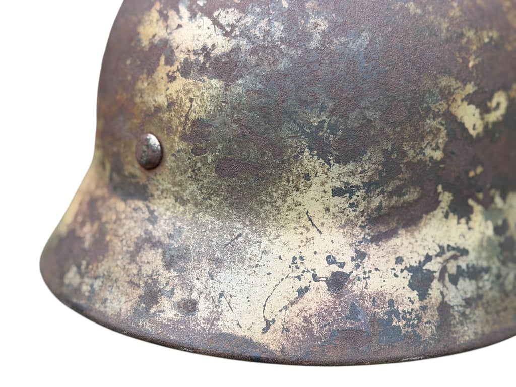 WH (HEER) M40 Camouflaged Helmet