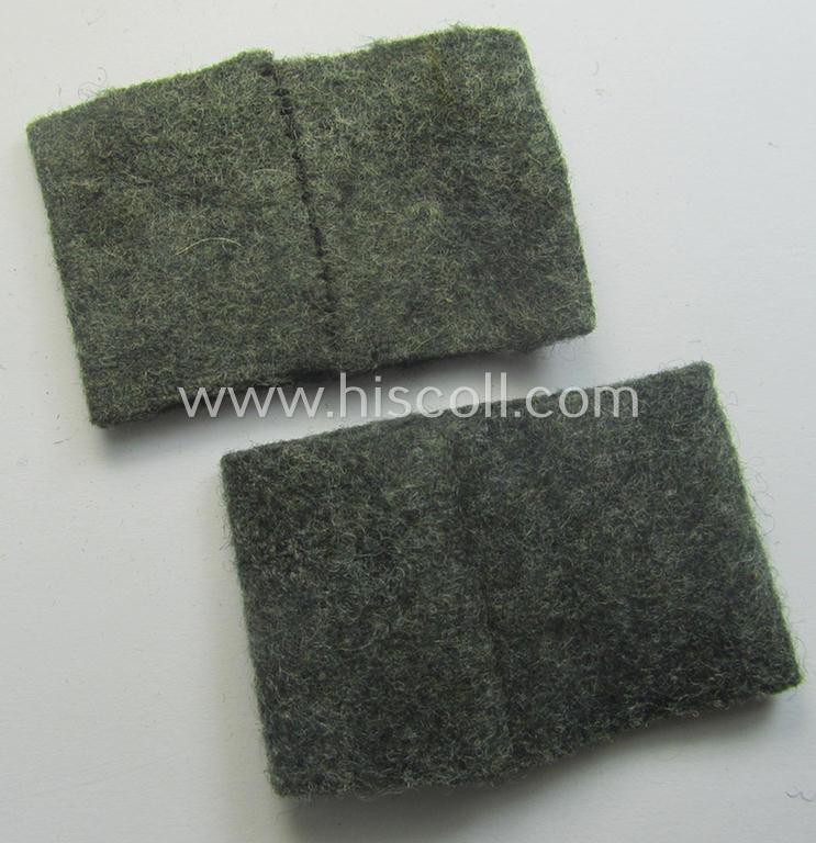 Pair of WH (Heeres) 'Sanitäter'-related, 'Schulterstück-Überschuben': 'Soldat des Sanitäts-Abtlgs. 33'