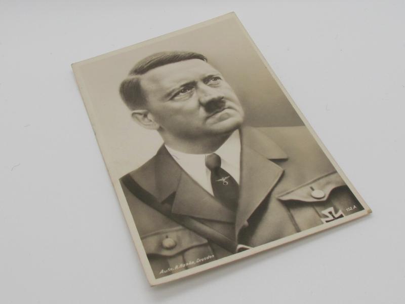 Postcard : Portrait Photo Adolf Hitler