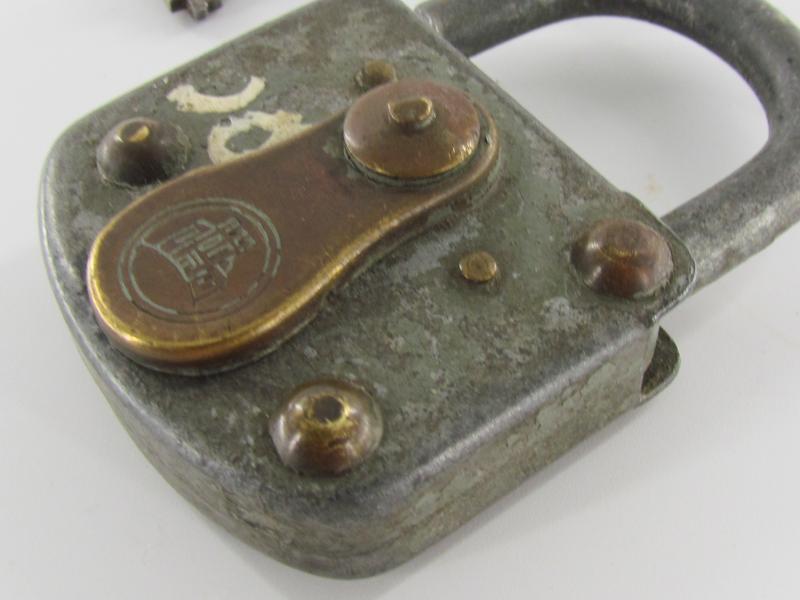 German Padlock made by Burg With Key
