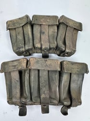 WW2 Orginal set k98 pouches Camo