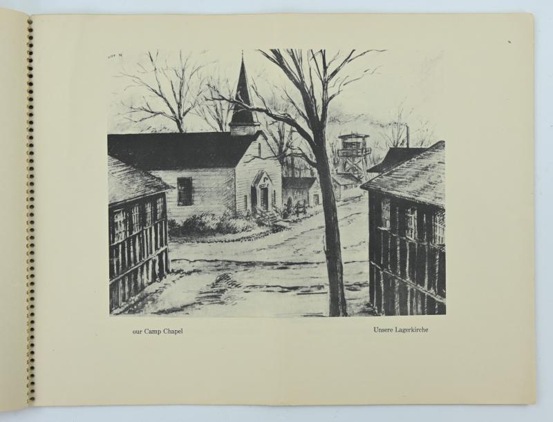 US WW2 POW Camp Book 'Ft. Sheridan'