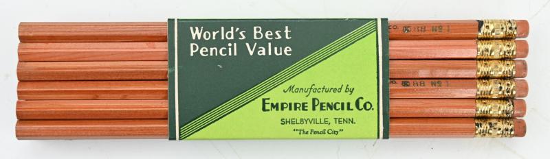 SPECIAL DISCOUNT ONLY THIS WEEKEND! US WW2 Era Pencils 'Empire Pencil Company'