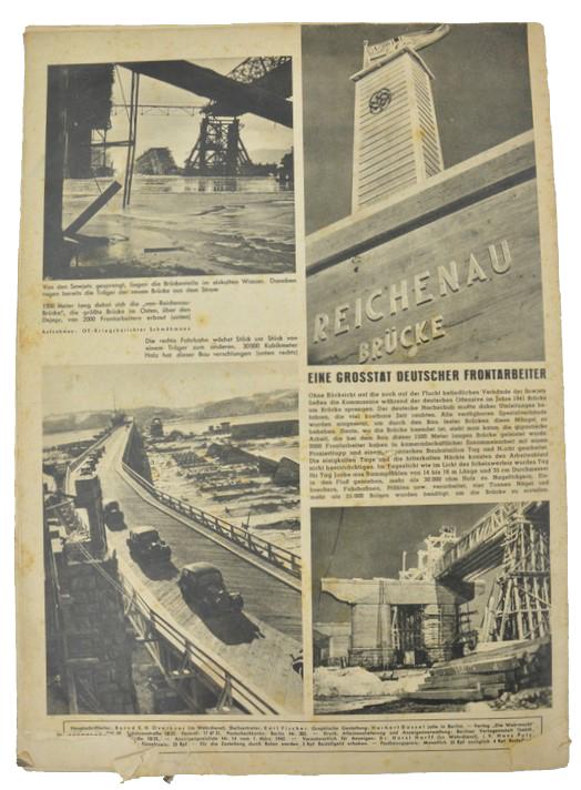German 'Die Wehrmacht' Magazine 6 May 1942