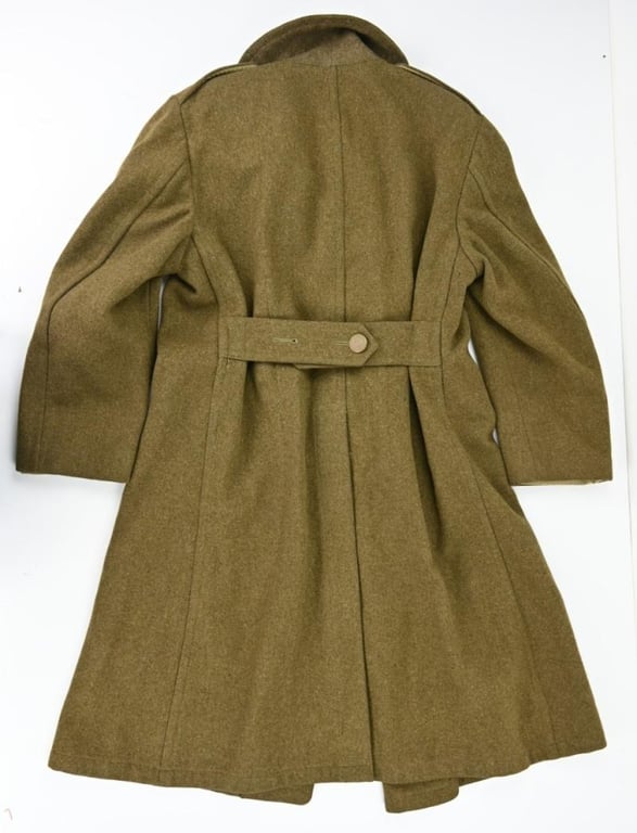 US WW2 Wool Melton Overcoat