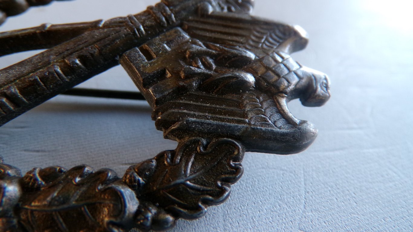 Named Infanteriesturmabzeichen in Bronze