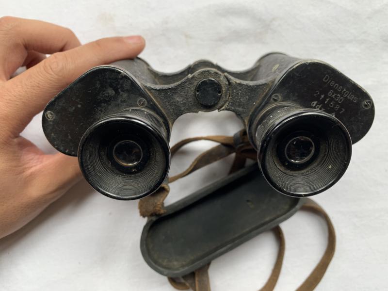 Wehrmacht Binoculars 'Dienstglas' 6x30 -DDX-