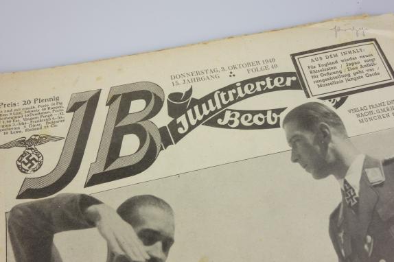 German Magazine “Illustrierter Beobachter ”3 October 1940