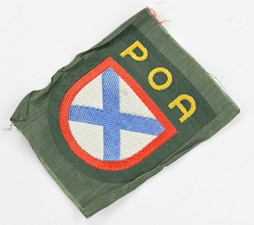 German WH 'Russian POA' Volunteer Sleeve Shield