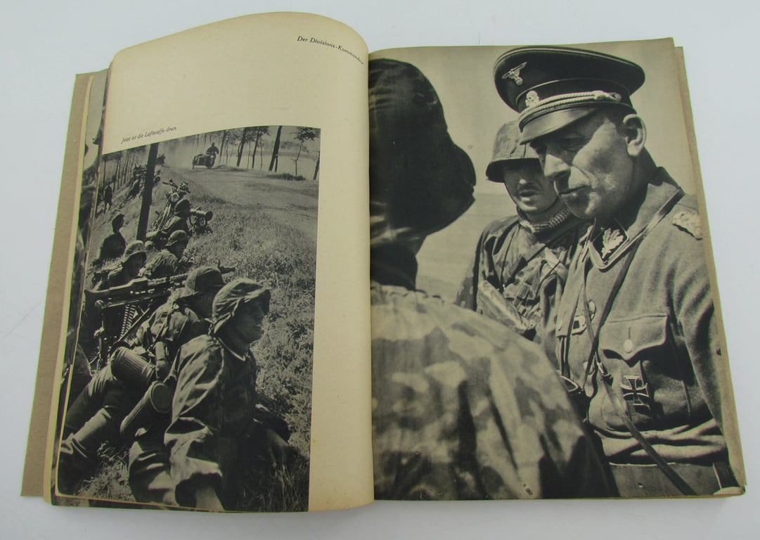 Original Waffen-SS im Westen Photobook (1941)