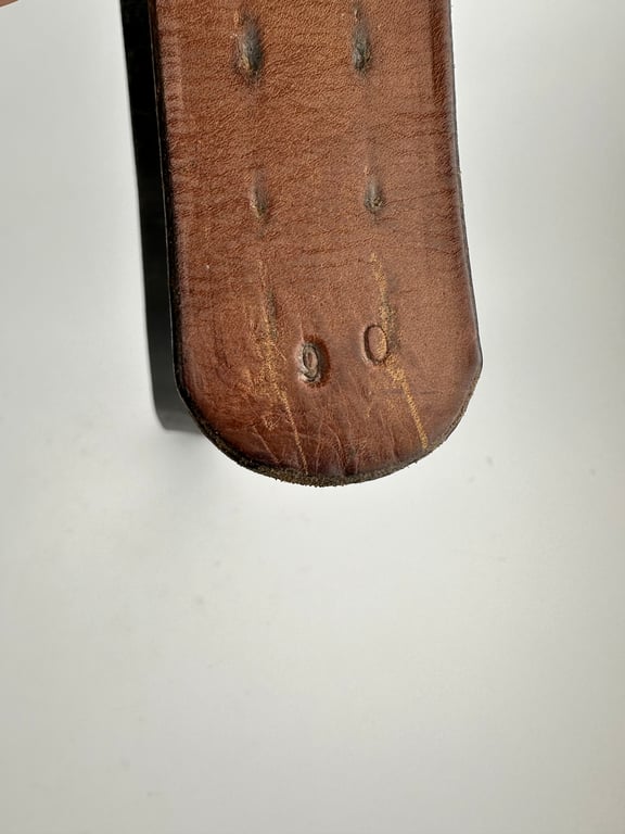 German ww2 lether belt "size 90"
