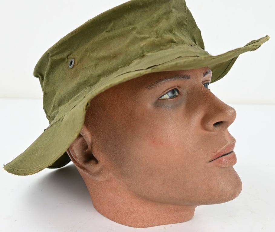 US WW2 Daisy Mae HBT Hat 1943 290th Infantry Regiment