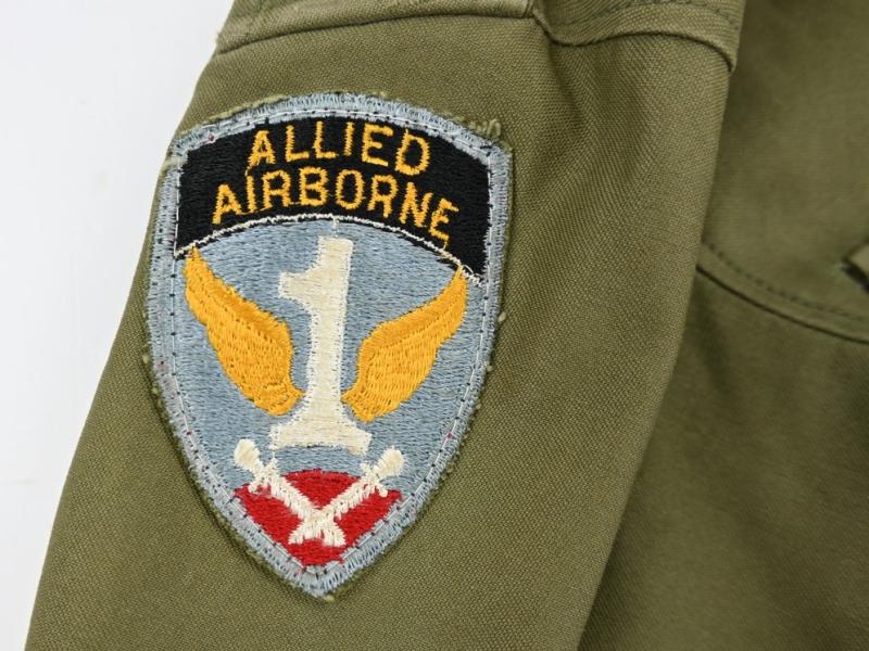 US WW2 M-1943 M43 Combat Jacket 101st Airborne Division