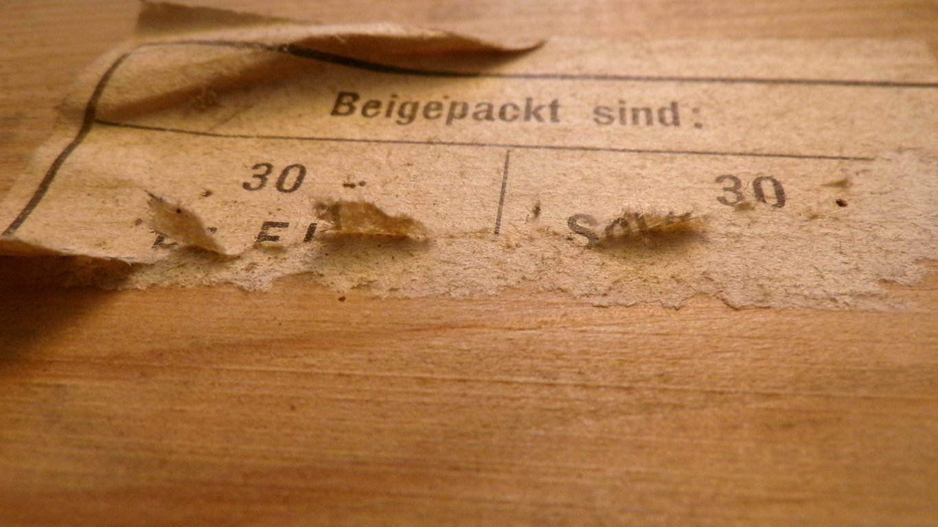 Eihandgranate 39 kasten