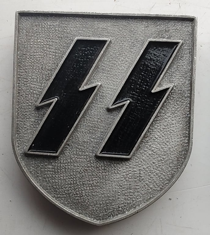 Reproduction Waffen-SS pith helmet shields