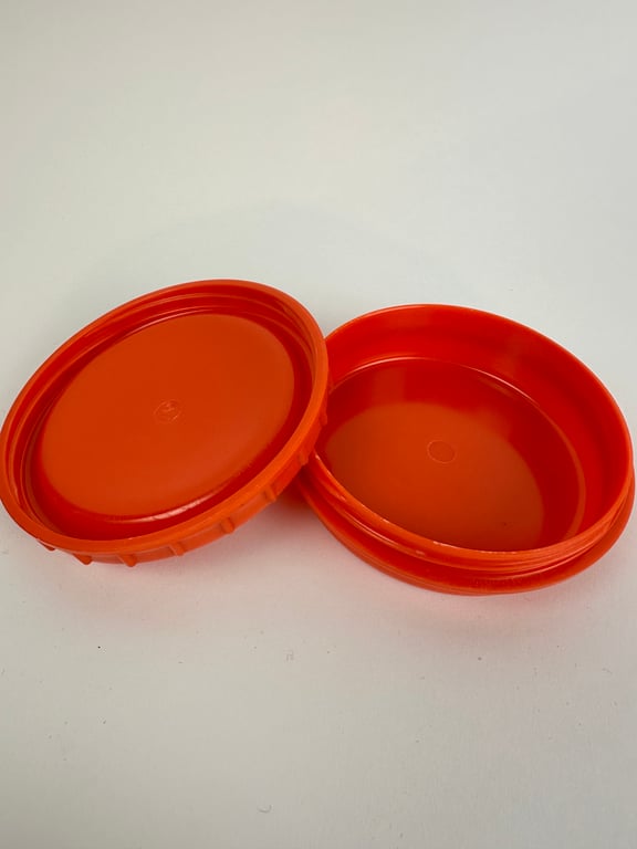 Butter Dish German (orange)