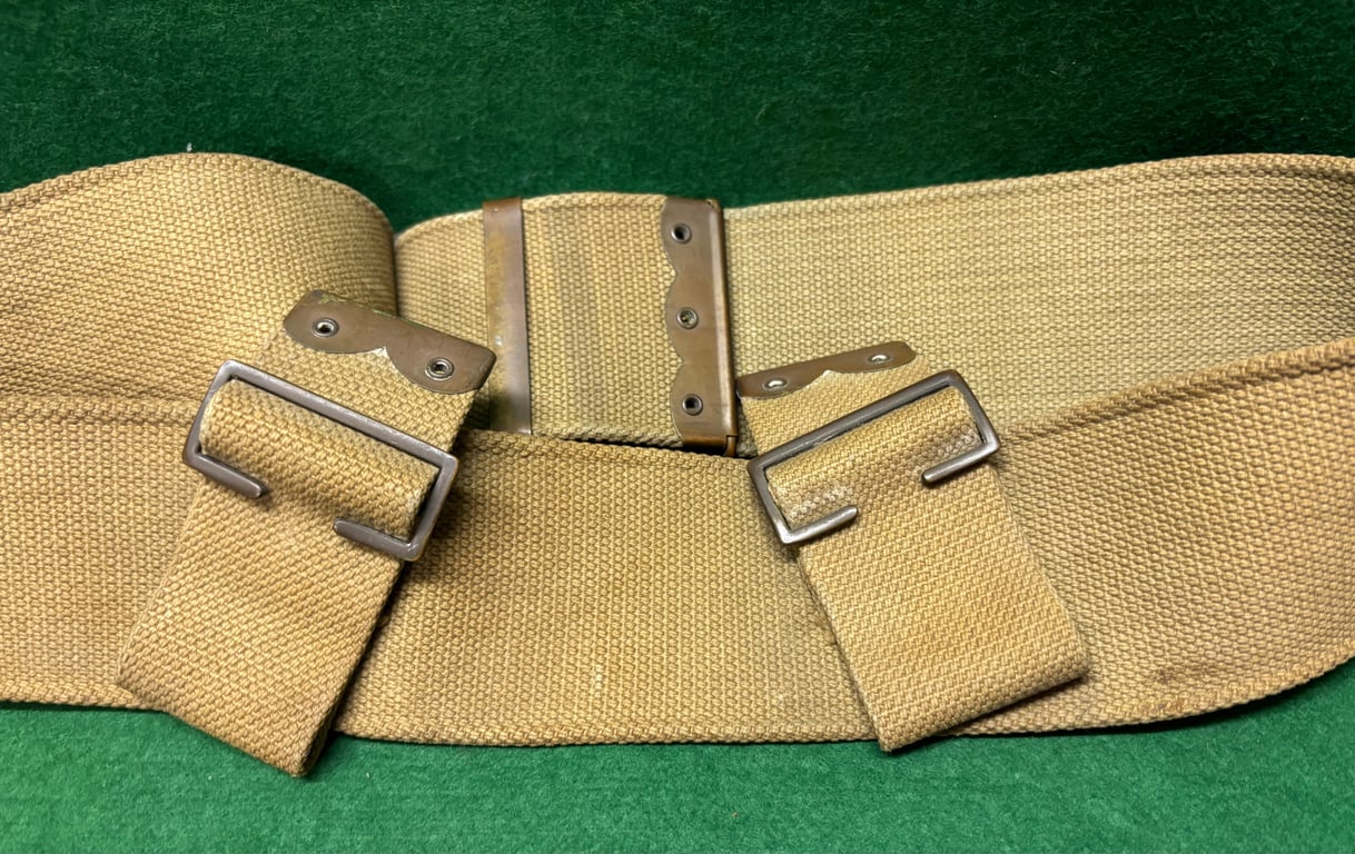 1908 Pattern Web Equipment Waistbelt dated 1917