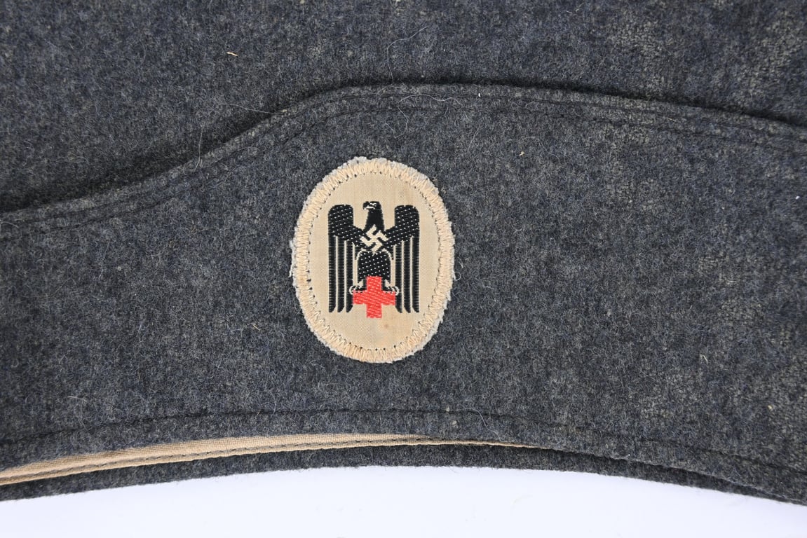 German Third Reich Published DRK Overseas Cap
