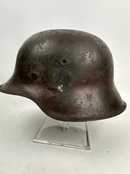 Wh M42 "gost decal"Two tone camo Helmet "Untouched"