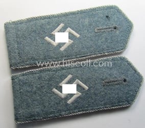 Pair of officers-type shoulderstraps: 'Sicherheitsdienst'- (ie. 'SD'-) related...