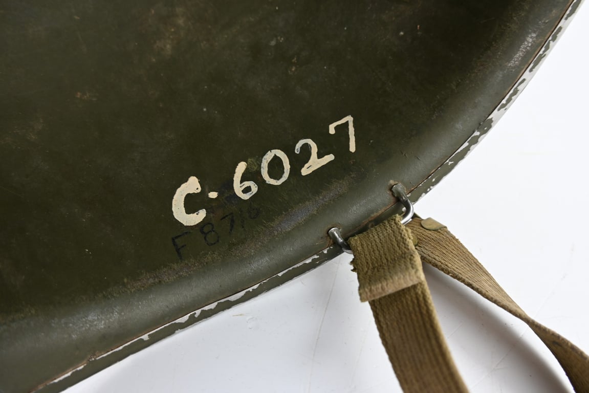 US WW2 M1 Fixed Bale Helmet