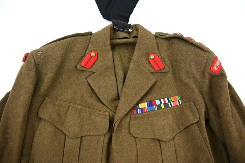 British WW2 Colonel A.E. Davies Tunic & Pictures