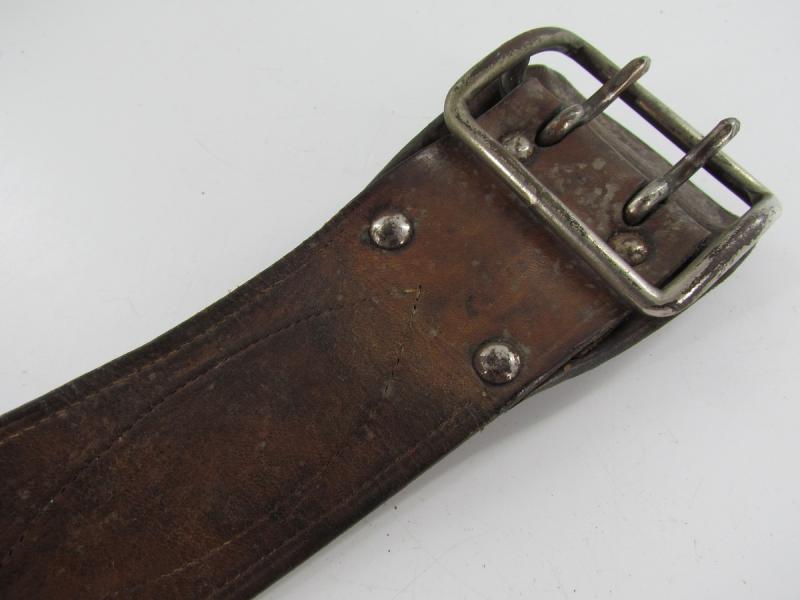 WW2 Soviet Russian Officer's Brown Leather  M33 Belt