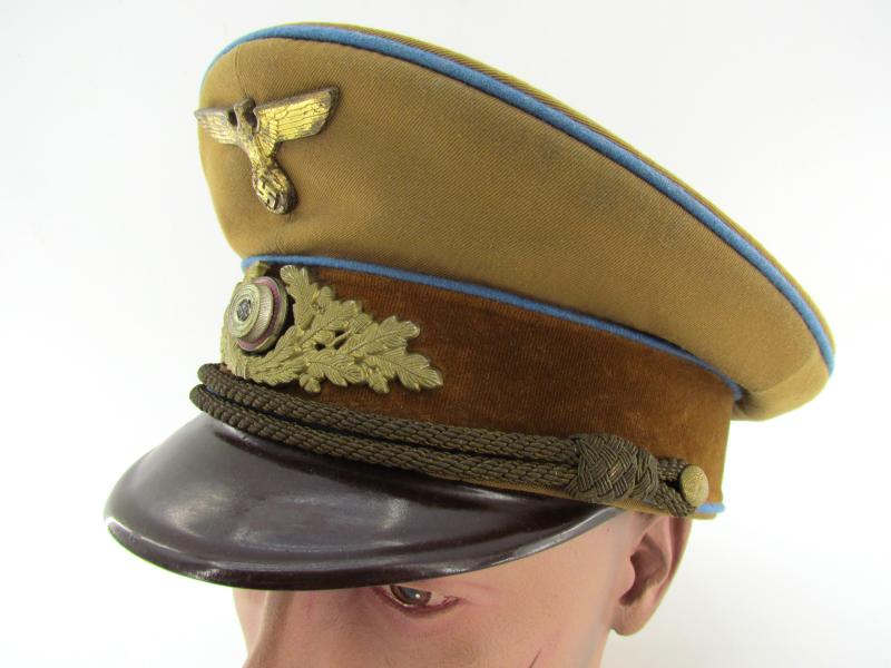 NSDAP Ortsgruppe RZM leaders visor cap