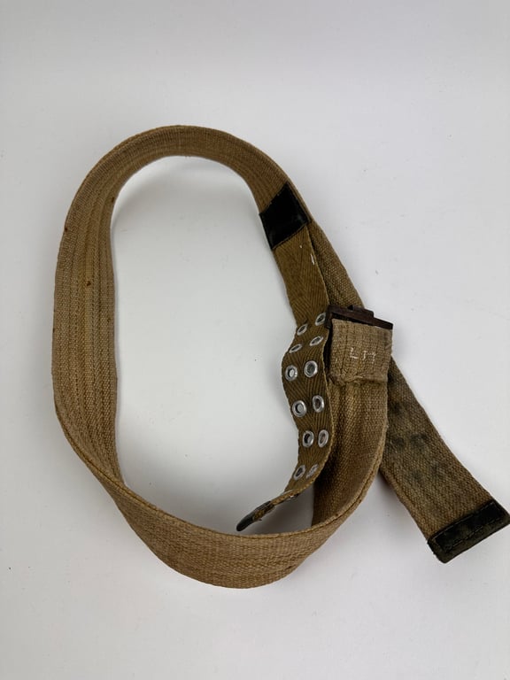RARE Wehrmacht tropical ‘Afrikakorps’ belt  by  "E. Schneider"