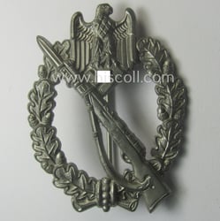 Hardly worn, 'Infanterie Sturmabzeichen in Silber' being a...
