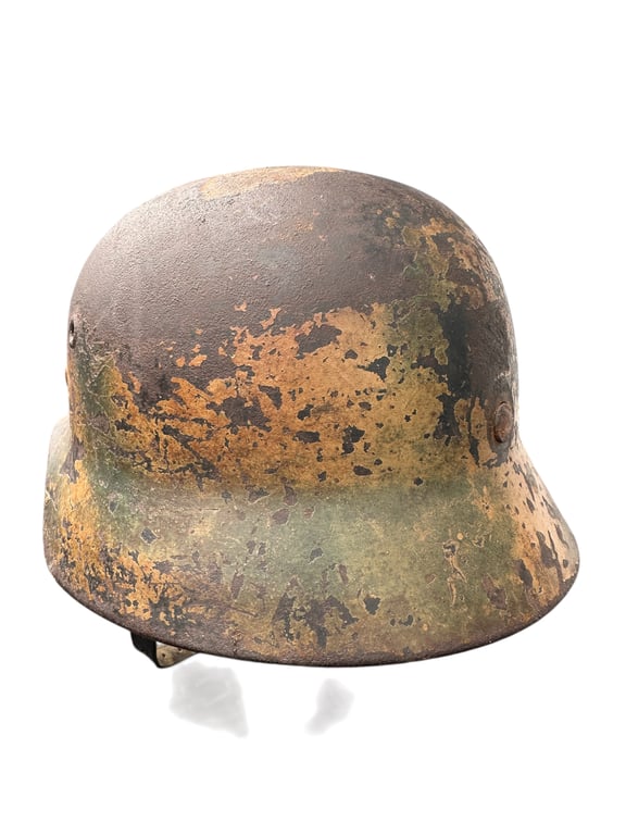 Untouched M40 two tone "Normandie" Camo Helmet