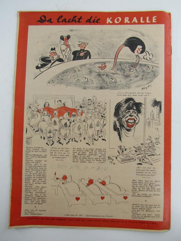 Koralle Magazine dated 07 September 1941