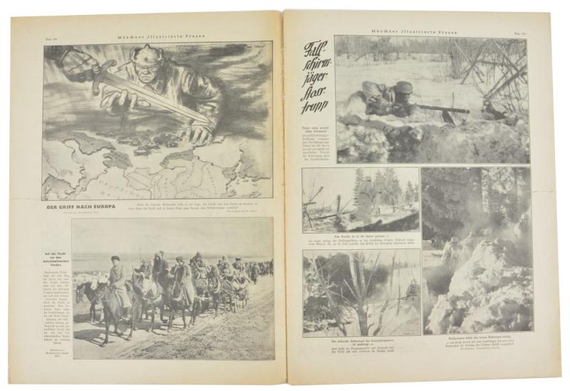 German Newspaper "Münchner Illustrierte Presse" 25 March 1943