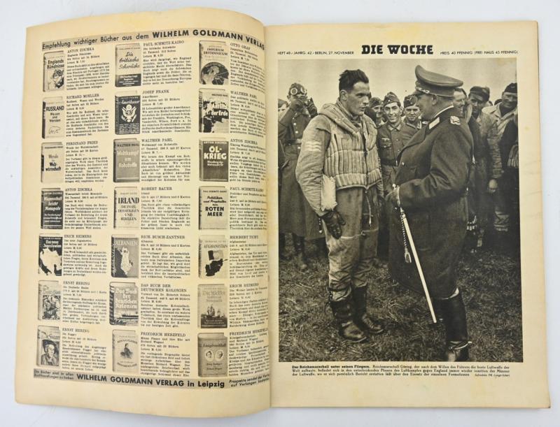 German Third Reich Magazine 'Die Woche' 1940